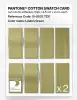Product image 5 of the product “PANTONE® COTTON SWATCH CARD 15-0533 TCX Linden Green ”