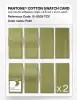 Product image 5 of the product “PANTONE® COTTON SWATCH CARD 15-0535 TCX Palm ”