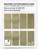 Product image 5 of the product “PANTONE® COTTON SWATCH CARD 15-0628 TCX Leek Green ”