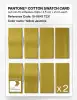 Product image 5 of the product “PANTONE® COTTON SWATCH CARD 15-0647 TCX Yellow Jasmine ”