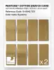 Artikelbild 5 des Artikels “PANTONE® COTTON SWATCH CARD 15-0942 TCX Sauterne “