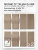 Product image 5 of the product “PANTONE® COTTON SWATCH CARD 15-1020 TCX Ginger Root ”