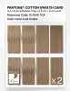 Product image 5 of the product “PANTONE® COTTON SWATCH CARD 15-1040 TCX Iced Coffee ”