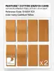 Product image 5 of the product “PANTONE® COTTON SWATCH CARD 15-1054 TCX Cadmium Yellow ”