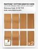 Product image 5 of the product “PANTONE® COTTON SWATCH CARD 15-1147 TCX Butterscotch ”