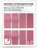 Product image 5 of the product “PANTONE® COTTON SWATCH CARD 15-1920 TCX Morning Glory ”