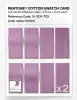 Product image 5 of the product “PANTONE® COTTON SWATCH CARD 15-3214 TCX Orchid ”