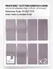 Product image 5 of the product “PANTONE® COTTON SWATCH CARD 15-3507 TCX Lavender Frost ”