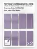 Product image 5 of the product “PANTONE® COTTON SWATCH CARD 15-3720 TCX Lilac Breeze ”