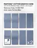 Product image 5 of the product “PANTONE® COTTON SWATCH CARD 15-3931 TCX Fairview Blue ”