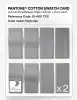 Product image 5 of the product “PANTONE® COTTON SWATCH CARD 15-4101 TCX High-rise ”