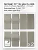 Product image 5 of the product “PANTONE® COTTON SWATCH CARD 15-6307 TCX Agate Gray ”