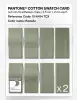 Product image 5 of the product “PANTONE® COTTON SWATCH CARD 15-6414 TCX Reseda ”