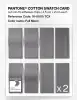 Product image 5 of the product “PANTONE® COTTON SWATCH CARD 16-0005 TCX Full Moon ”