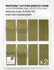 Product image 5 of the product “PANTONE® COTTON SWATCH CARD 16-0544 TCX Camping Gear ”