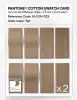 Product image 5 of the product “PANTONE® COTTON SWATCH CARD 16-1334 TCX Tan ”