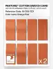 Product image 5 of the product “PANTONE® COTTON SWATCH CARD 16-1359 TCX Orange Peel ”