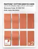 Product image 5 of the product “PANTONE® COTTON SWATCH CARD 16-1360 TCX Nectarine ”