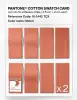Product image 5 of the product “PANTONE® COTTON SWATCH CARD 16-1442 TCX Melon ”