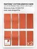 Product image 5 of the product “PANTONE® COTTON SWATCH CARD 16-1460 TCX Dragon Fire ”