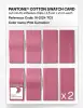 Product image 5 of the product “PANTONE® COTTON SWATCH CARD 16-2124 TCX Pink Carnation ”