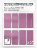 Product image 5 of the product “PANTONE® COTTON SWATCH CARD 16-3118 TCX Cyclamen ”