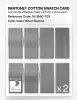 Product image 5 of the product “PANTONE® COTTON SWATCH CARD 16-3850 TCX Silver Sconce ”
