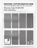 Product image 5 of the product “PANTONE® COTTON SWATCH CARD 16-3915 TCX Alloy ”