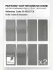 Product image 5 of the product “PANTONE® COTTON SWATCH CARD 16-4702 TCX Limestone ”