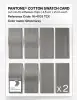 Product image 5 of the product “PANTONE® COTTON SWATCH CARD 16-4703 TCX Ghost Gray ”