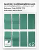 Product image 5 of the product “PANTONE® COTTON SWATCH CARD 16-5721 TCX Marine Green ”