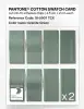 Product image 5 of the product “PANTONE® COTTON SWATCH CARD 16-5907 TCX Granite Green ”