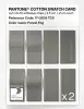 Product image 5 of the product “PANTONE® COTTON SWATCH CARD 17-0209 TCX Forest Fog ”