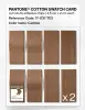 Product image 5 of the product “PANTONE® COTTON SWATCH CARD 17-1137 TCX Cashew ”