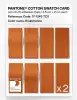 Product image 5 of the product “PANTONE® COTTON SWATCH CARD 17-1349 TCX Exuberance ”