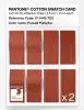 Product image 5 of the product “PANTONE® COTTON SWATCH CARD 17-1449 TCX Pureed Pumpkin ”