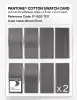 Product image 5 of the product “PANTONE® COTTON SWATCH CARD 17-1503 TCX Storm Front ”