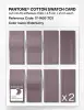 Product image 5 of the product “PANTONE® COTTON SWATCH CARD 17-1605 TCX Elderberry ”