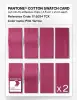 Product image 5 of the product “PANTONE® COTTON SWATCH CARD 17-2034 TCX Pink Yarrow ”