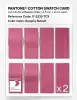 Product image 5 of the product “PANTONE® COTTON SWATCH CARD 17-2235 TCX Sangria Sunset ”