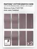 Product image 5 of the product “PANTONE® COTTON SWATCH CARD 17-2411 TCX Toadstool ”