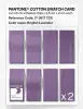 Product image 5 of the product “PANTONE® COTTON SWATCH CARD 17-3617 TCX English Lavender ”