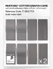 Product image 5 of the product “PANTONE® COTTON SWATCH CARD 17-3802 TCX Gull ”