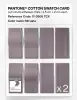 Product image 5 of the product “PANTONE® COTTON SWATCH CARD 17-3808 TCX Nirvana ”