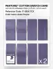 Product image 5 of the product “PANTONE® COTTON SWATCH CARD 17-3826 TCX Aster Purple ”