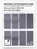 Product image 5 of the product “PANTONE® COTTON SWATCH CARD 17-3933 TCX Silver Bullet ”