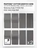 Product image 5 of the product “PANTONE® COTTON SWATCH CARD 17-4013 TCX Gray Quill ”