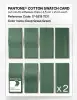 Product image 5 of the product “PANTONE® COTTON SWATCH CARD 17-6219 TCX Deep Grass Green ”
