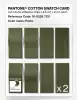Product image 5 of the product “PANTONE® COTTON SWATCH CARD 18-0228 TCX Pesto ”