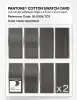 Product image 5 of the product “PANTONE® COTTON SWATCH CARD 18-0306 TCX Gunmetal ”